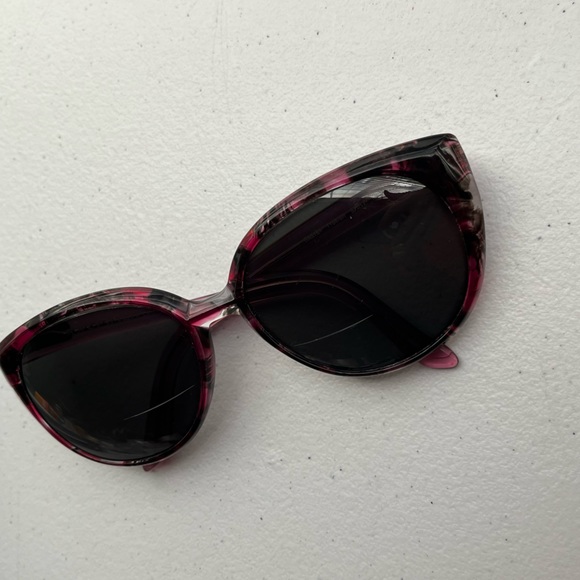 Ralph Lauren RA 5161 1154/8H Pink Black Cat Eye Sunglasses Frames 57-17 135 - Picture 1 of 7